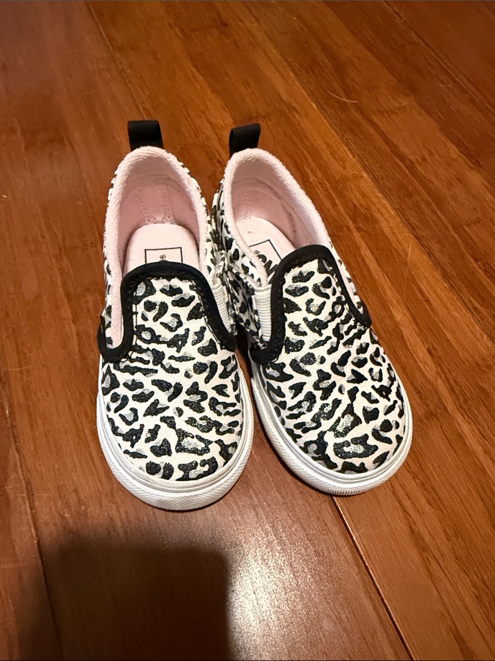 Vans Kids Slip-On Sneakers - White, Black, Pink